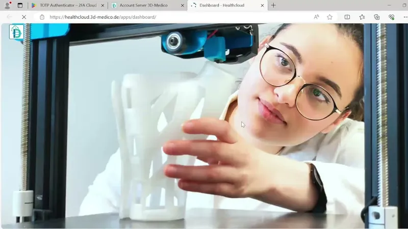 Vorschaubild How-To-Video: erster Login in der Video-3D-Scan App