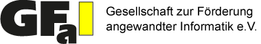 Logo der GFaI – Gesellschaft zur Förderung angewandter Informatik