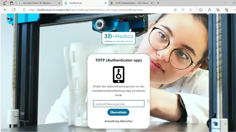 Vorschaubild englisches How-To-Video: erster Login