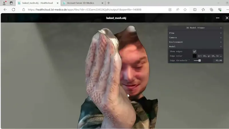 Vorschaubild englisches How-To-Video: Ablauf eines Video-3D-Scans